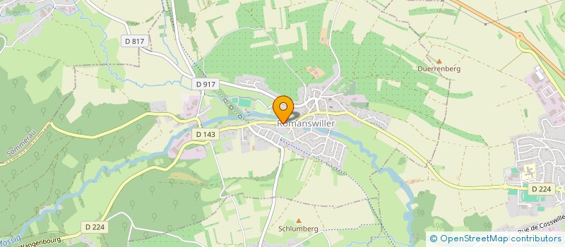 localisation de l'entreprise ASCL LES ECUREUILS  ROMANSWILLER