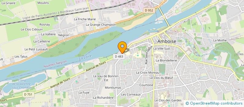 localisation de l'entreprise ASCL-PRO  AMBOISE