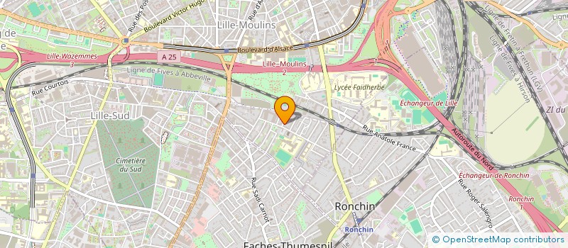 localisation de l'entreprise ASCLEAN à LILLE