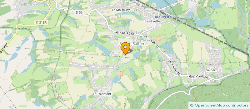 localisation de l'entreprise ASCLEPIA à EVETTE SALBERT