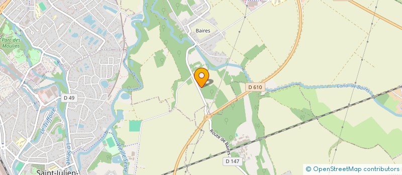 localisation de l'entreprise ASCLEPIADE à SAINT-PARRES-AUX-TERTRES
