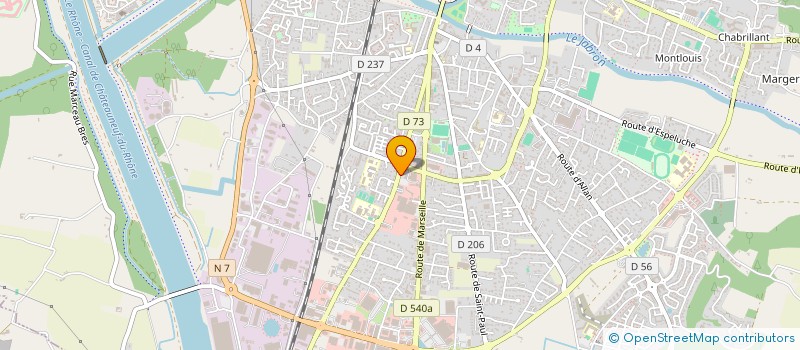 localisation de l'entreprise ASCLEPIADES  MONTELIMAR