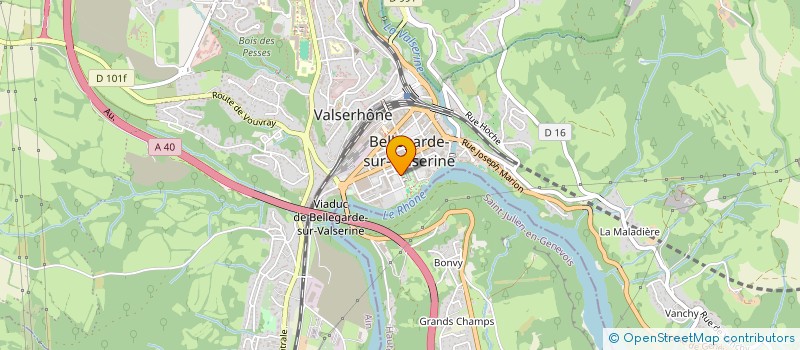 localisation de l'entreprise ASCLEPIOS à VALSERHONE