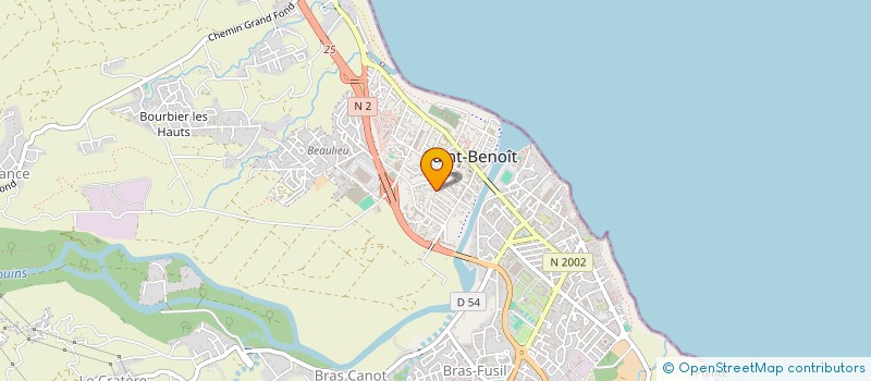 localisation de l'entreprise ASCLEPIOS à SAINT-BENOIT