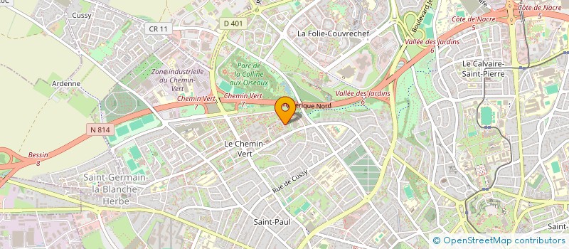 localisation de l'entreprise ASCLEPIOS à CAEN