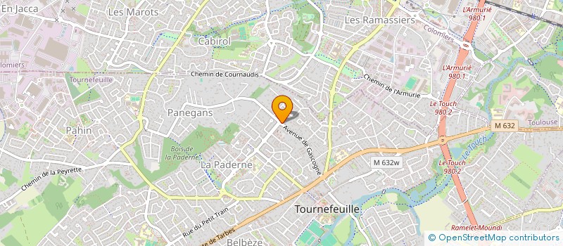 localisation de l'entreprise ASCLEPIOS TECH  TOURNEFEUILLE