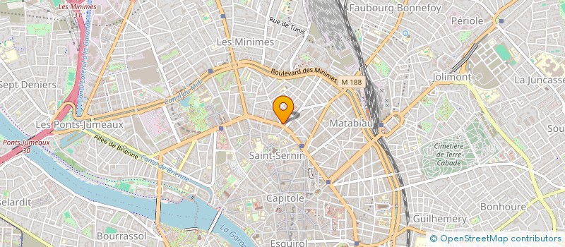localisation de l'entreprise ASCLIM31 à TOULOUSE
