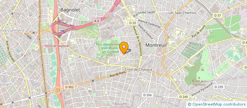 localisation de l'entreprise ASCM à CHAMPIGNY-SUR-MARNE