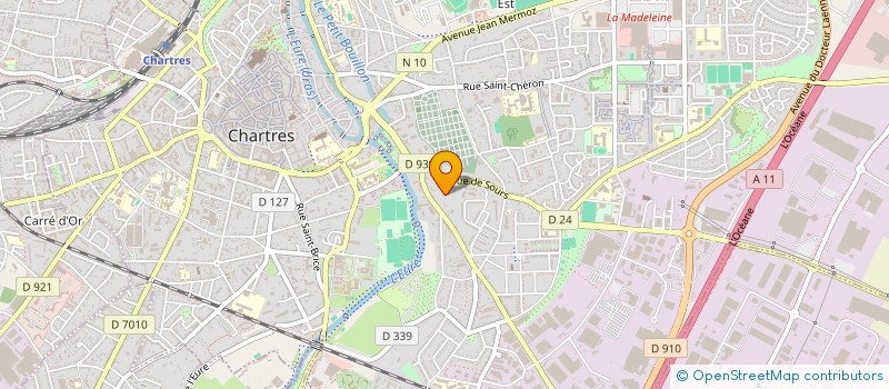 localisation de l'entreprise ASCO AUDIT ET CONSEILS à CHARTRES