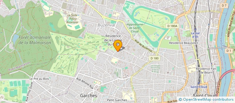 localisation de l'entreprise ASCO IMMO à GARCHES