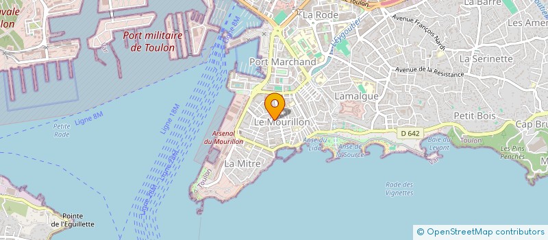 localisation de l'entreprise ASCO INVESTISSEMENTS  TOULON