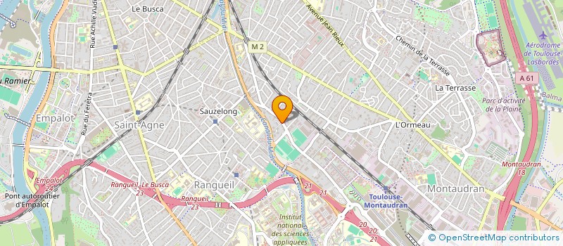 localisation de l'entreprise ASCO SOPHROLOGIE COMMUNICATION à TOULOUSE