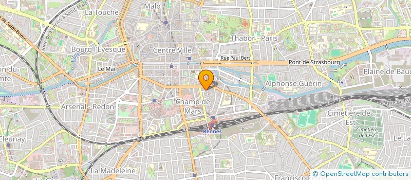 localisation de l'entreprise ASCODUNES  RENNES