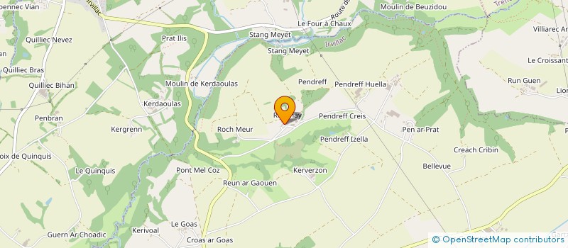 localisation de l'entreprise ASCOET PLANTS à IRVILLAC