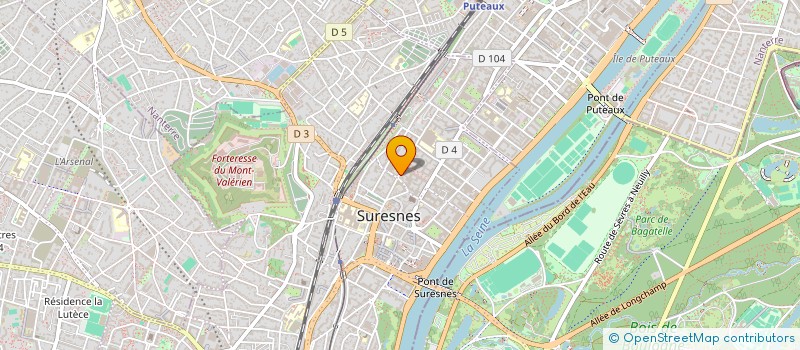 localisation de l'entreprise ASCOM (FRANCE) à SURESNES