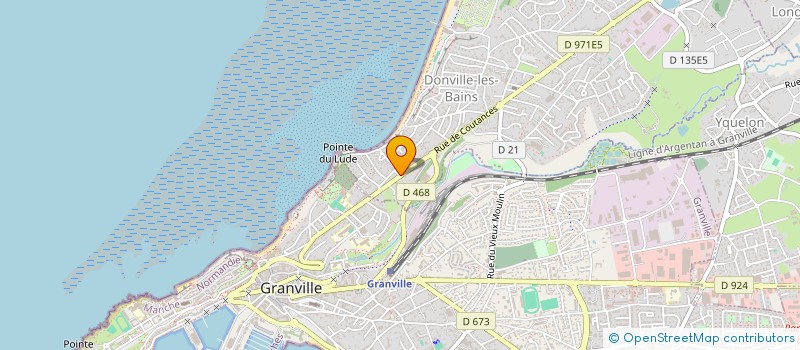 localisation de l'entreprise ASCOMAR  DONVILLE-LES-BAINS