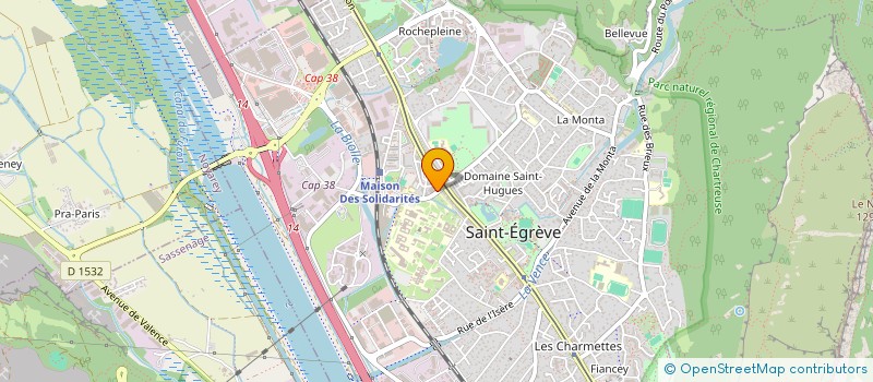 localisation de l'entreprise ASCOMMER à SAINT-EGREVE