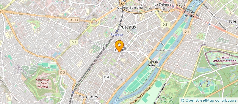 localisation de l'entreprise ASCOMO à SURESNES