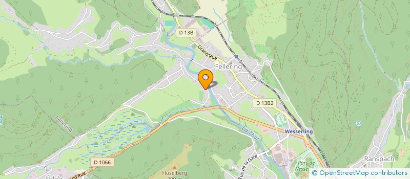 localisation de l'entreprise ASCOP à FELLERING