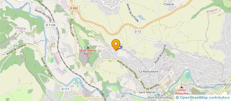 localisation de l'entreprise ASCOPA  ESPALY-SAINT-MARCEL