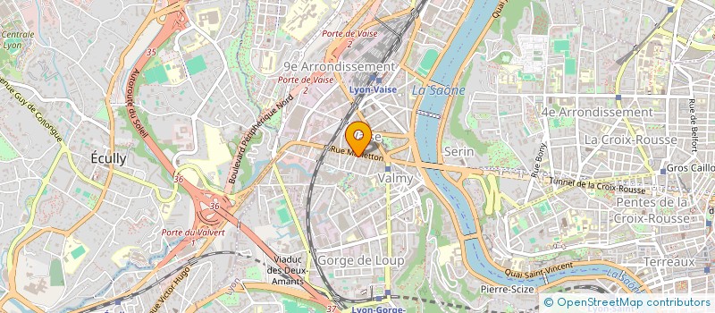 localisation de l'entreprise ASCOT NT  LYON