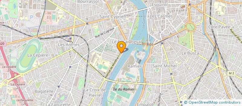 localisation de l'entreprise ASCOTT à TOULOUSE