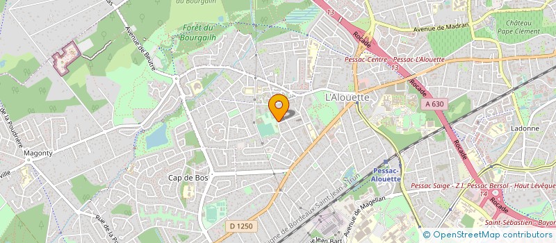 localisation de l'entreprise ASCPA PHILATELIE à PESSAC