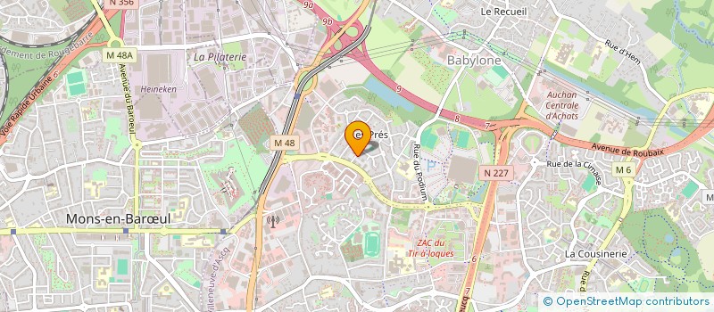 localisation de l'entreprise ASCQ PREVERT VINGT SIX à VILLENEUVE-D'ASCQ