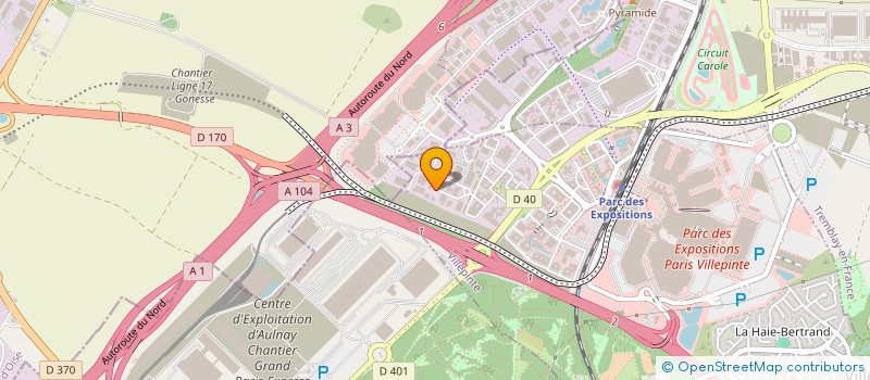 localisation de l'entreprise ASCT AGENCY FOR SECURITY CONSULTING & TRAINING à VILLEPINTE