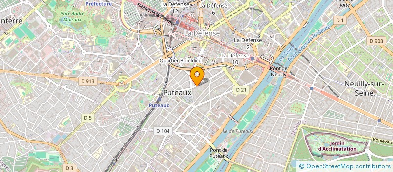 localisation de l'entreprise ASCUISINES  PUTEAUX