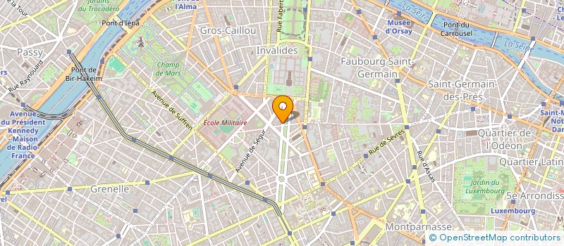 localisation de l'entreprise ASCUT COIFFURE  PARIS