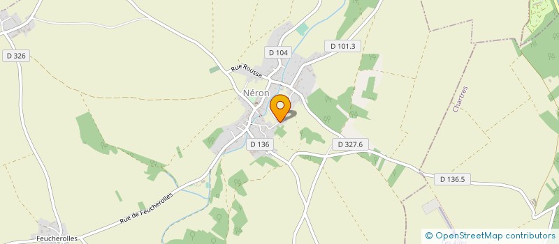 localisation de l'entreprise ASCV HABITAT à NERON