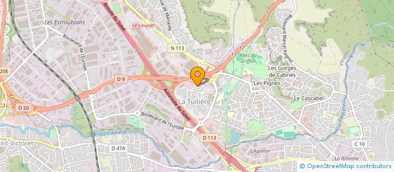 localisation de l'entreprise ASCYLA à VITROLLES