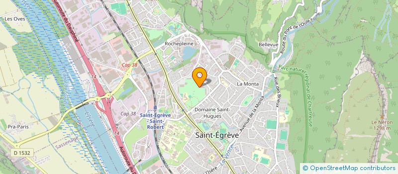 localisation de l'entreprise ASCYRA  SAINT-EGREVE