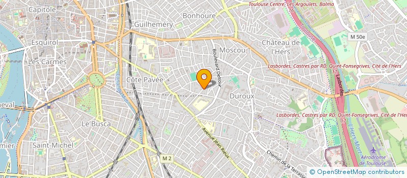localisation de l'entreprise ASD à TOULOUSE