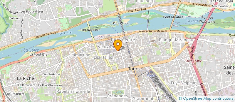 localisation de l'entreprise ASD ALLO SERVICE A DOMICILE 37 à TOURS