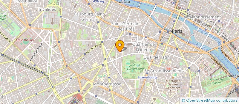 localisation de l'entreprise ASD CONSULTANTS GRAND CROIX  PARIS