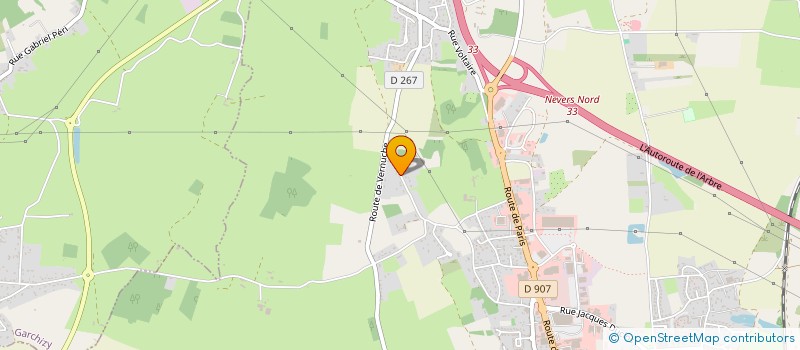 localisation de l'entreprise ASD CREATION  VARENNES-VAUZELLES