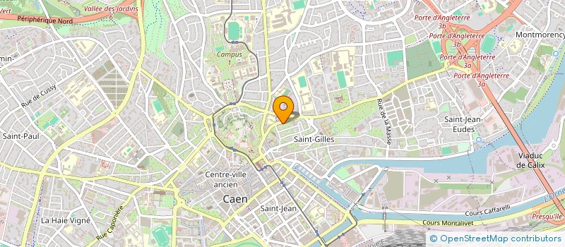localisation de l'entreprise ASD FONCIERE NORMANDIE  CAEN