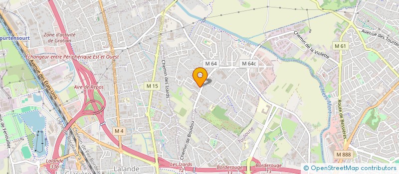 localisation de l'entreprise ASD HOLDING  LAUNAGUET