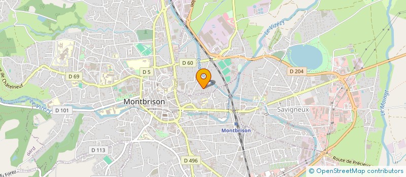 localisation de l'entreprise ASD IMMO  SAVIGNEUX