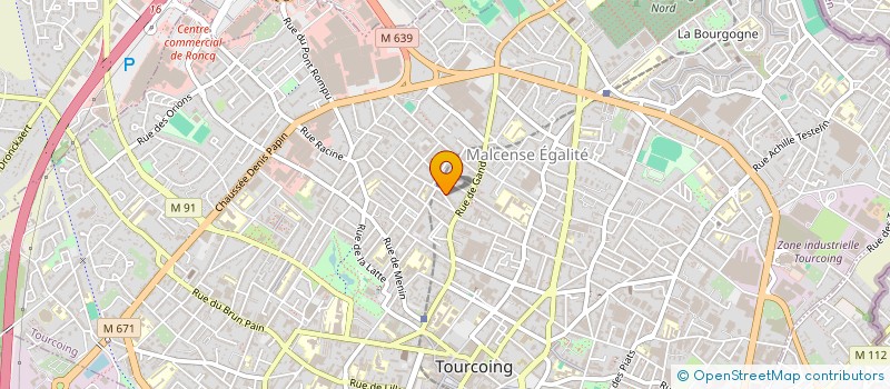 localisation de l'entreprise ASD.INTERNATIONAL  TOURCOING