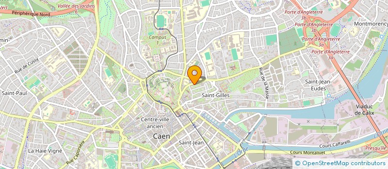 localisation de l'entreprise ASD LENGANNERIE à CAEN