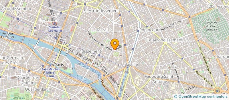 localisation de l'entreprise ASD MF PRODUCTOS TEXTILES à PARIS