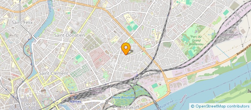 localisation de l'entreprise ASD NANTES à NANTES