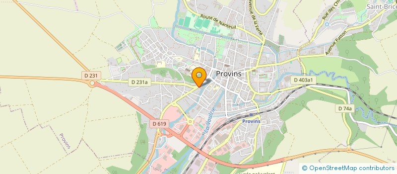 localisation de l'entreprise ASD PROVINS à PROVINS