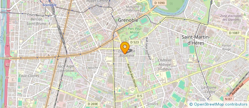 localisation de l'entreprise ASDA  GRENOBLE