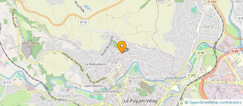 localisation de l'entreprise ASDAE LIVR'RAISON à AIGUILHE