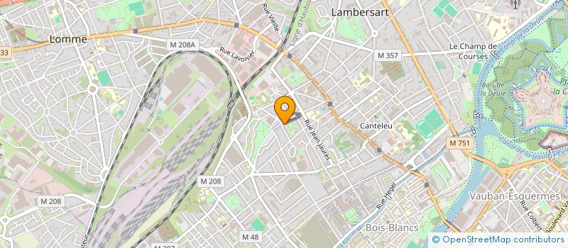 localisation de l'entreprise ASDAM à LILLE