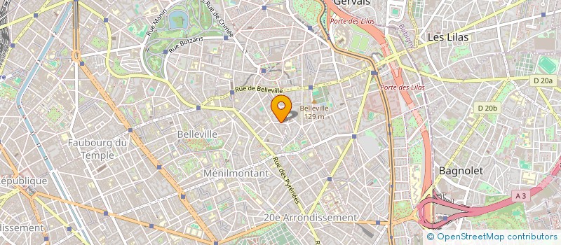 localisation de l'entreprise ASDATA  PARIS